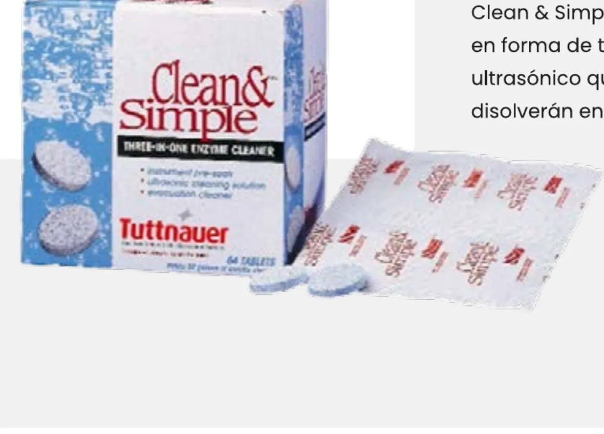 Tabletas de Limpieza Clean & Simple